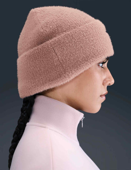 Nike Peak Cosy Beanie - Particle Pink/Desert Dustimage3- The Sports Edit
