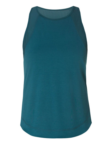Sweaty Betty Breathe Easy Mesh Run Vest Top - Deep Greenimage8- The Sports Edit