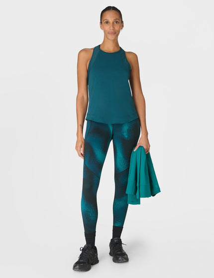 Sweaty Betty Breathe Easy Mesh Run Vest Top - Deep Greenimage6- The Sports Edit
