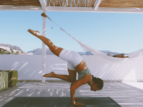 How to: Flying Crow Pose in Yoga