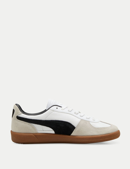PUMA Palermo Leather - White-Vapor Gray-Gumimage1- The Sports Edit