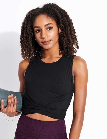 Alo Yoga Cover Tank - Blackimage1- The Sports Edit