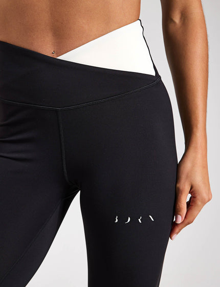 BORN Cleo Legging - Black/White Chalkimage3- The Sports Edit