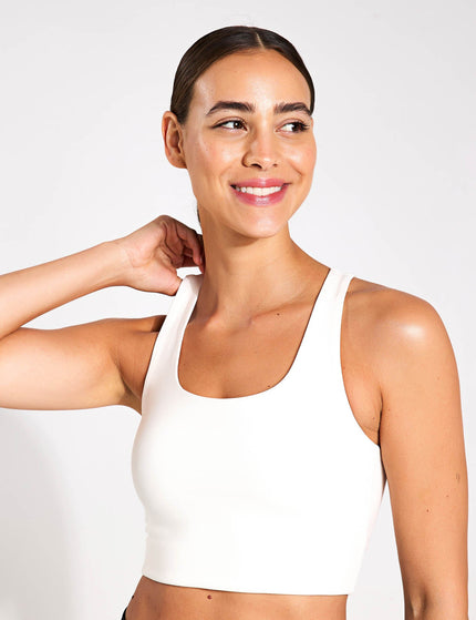 Girlfriend Collective The Paloma Bra Starter Set - Ivory / Blackimage2- The Sports Edit