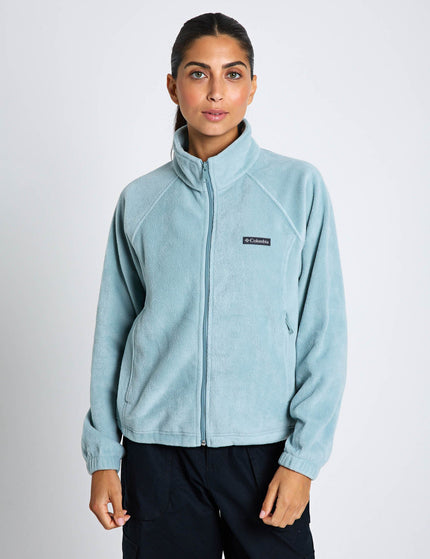 Columbia Benton Springs Relaxed Full Zip Fleece Jacket - Crushed Blueimage1- The Sports Edit