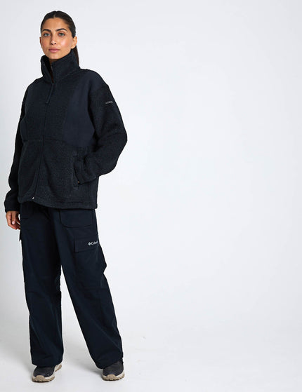 Columbia Panorama Full Zip II Fleece - Blackimage4- The Sports Edit