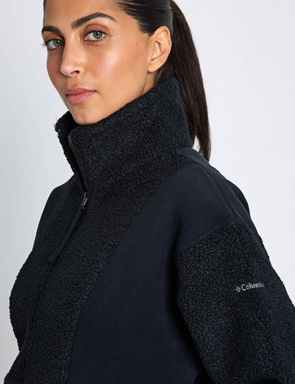 Columbia Panorama Full Zip II Fleece - Blackimage3- The Sports Edit