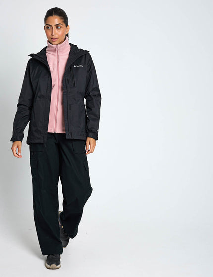 Columbia Pouring Adventure III Waterproof Hiking Jacket - Blackimage5- The Sports Edit