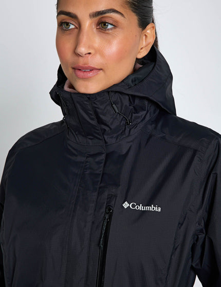 Columbia Pouring Adventure III Waterproof Hiking Jacket - Blackimage3- The Sports Edit