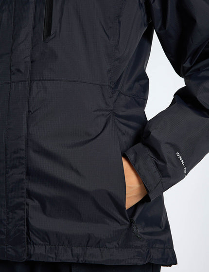 Columbia Pouring Adventure III Waterproof Hiking Jacket - Blackimage4- The Sports Edit