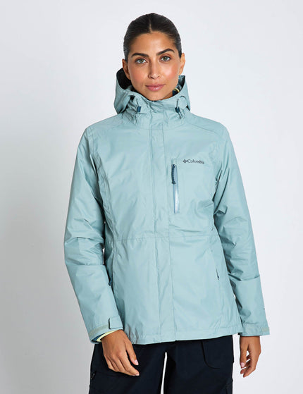 Columbia Pouring Adventure III Waterproof Hiking Jacket - Crushed Blueimage4- The Sports Edit
