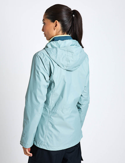 Columbia Pouring Adventure III Waterproof Hiking Jacket - Crushed Blueimage2- The Sports Edit