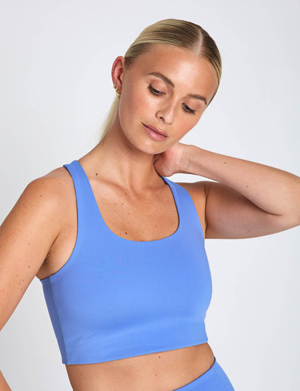 Girlfriend Collective Paloma Bra Classic - Periwinkleimage1- The Sports Edit