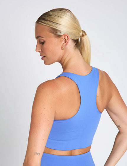Girlfriend Collective Paloma Bra Classic - Periwinkleimage2- The Sports Edit