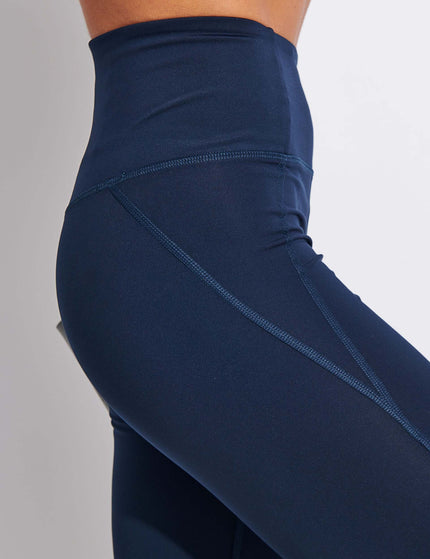 Girlfriend Collective Compressive High Waisted Legging - Midnightimage3- The Sports Edit