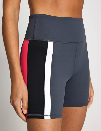 Lilybod Limitless Short - Charcoal/Coralimage1- The Sports Edit
