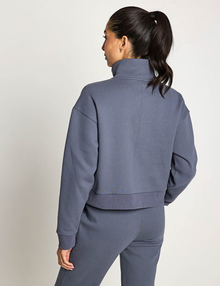 Lilybod Rihanna Stripe Sweat - Charcoalimage2- The Sports Edit