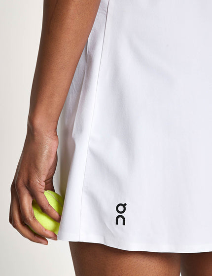 ON Running Court Dress - Whiteimage4- The Sports Edit