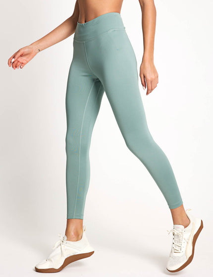 PUMA Move High Waisted 7/8 Tights - Green Moonimage3- The Sports Edit