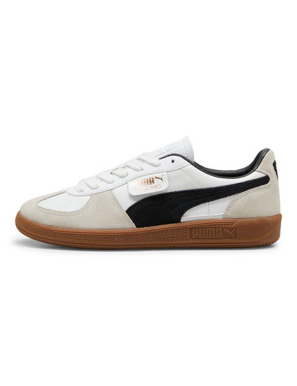 PUMA Palermo Leather - White-Vapor Gray-Gumimage4- The Sports Edit