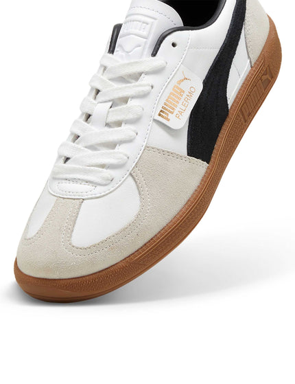 PUMA Palermo Leather - White-Vapor Gray-Gumimage5- The Sports Edit
