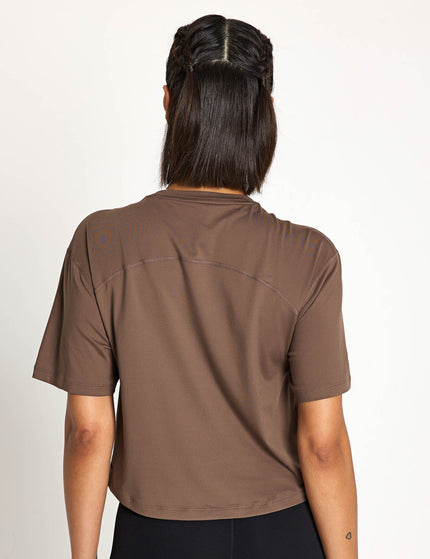 PUMA Cloudspun Relaxed Tee - Flat Bronzeimage2- The Sports Edit