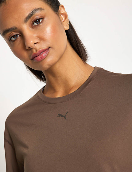 PUMA Cloudspun Relaxed Tee - Flat Bronzeimage3- The Sports Edit