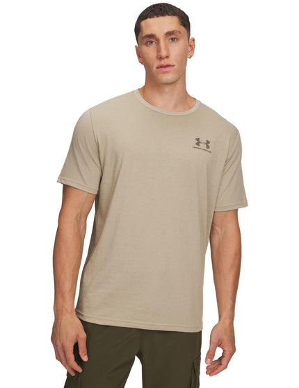 Under Armour Sportstyle Short Sleeve - City Khaki/Taupe Duskimage1- The Sports Edit