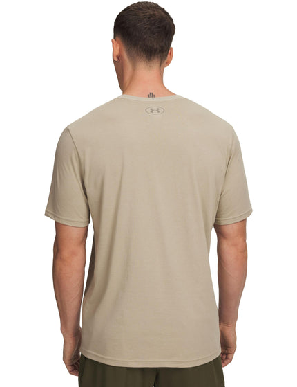 Under Armour Sportstyle Short Sleeve - City Khaki/Taupe Duskimage2- The Sports Edit