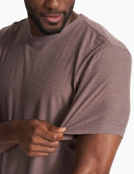 Vuori Strato Tech Tee - Hazel Heatherimage3- The Sports Edit