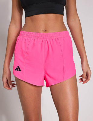 Adizero Essentials Running Short - Lucid Pink