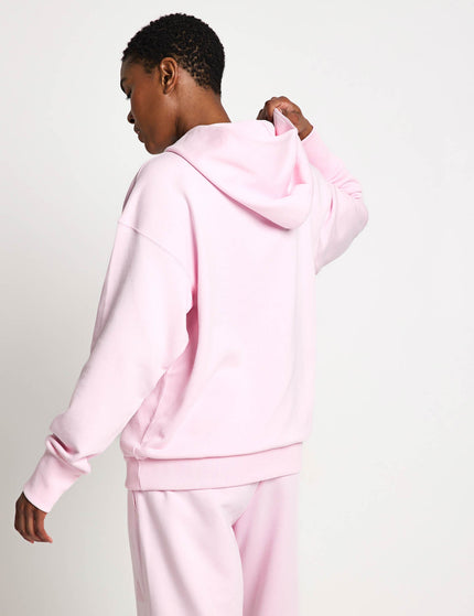 adidas ALL SZN French Terry Loose Hoodie - Clear Pinkimage2- The Sports Edit