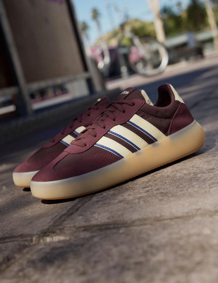 adidas Barreda Decode Shoes - Maroon/Warm Vanilla/Royal Blueimage8- The Sports Edit