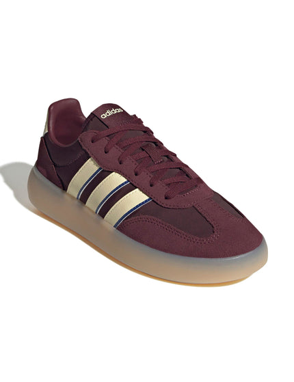 adidas Barreda Decode Shoes - Maroon/Warm Vanilla/Royal Blueimage2- The Sports Edit