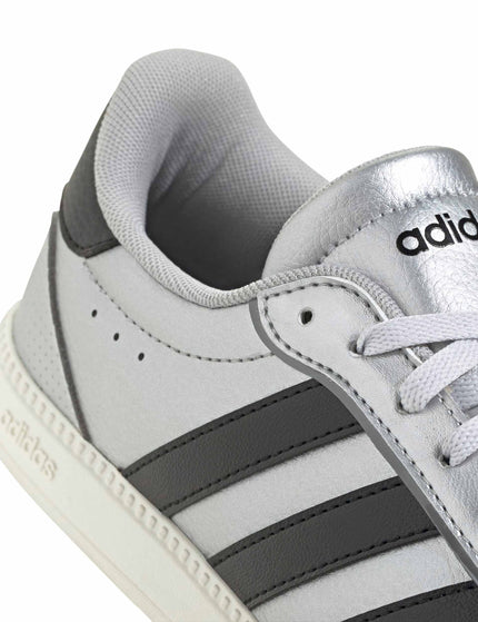 adidas Breaknet Sleek Shoes - Matte Silver/Core Black/Off Whiteimage7- The Sports Edit