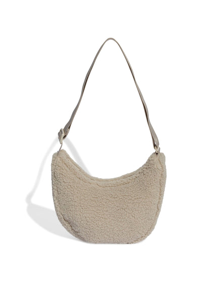 adidas Classic Winterized Shoulder Bag - Wonder Alumina/Chalk Whiteimage3- The Sports Edit