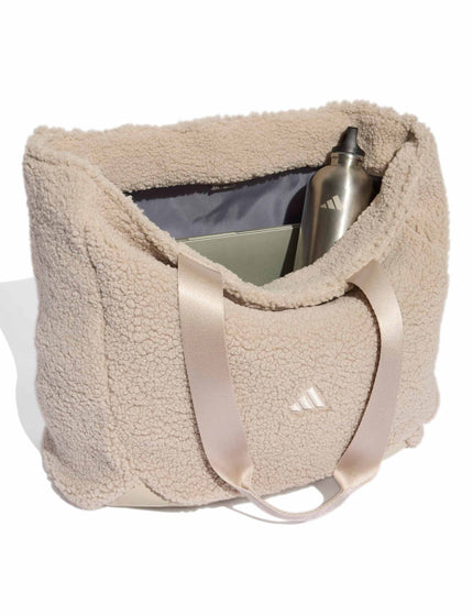adidas Classic Winterized Tote Bag - Wonder Alumina/Chalk Whiteimage4- The Sports Edit