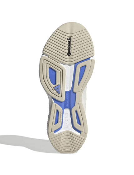 adidas Dropset 3 Strength Training Shoes - Chalk White/Shock Pink/Blue Fusionimage6- The Sports Edit