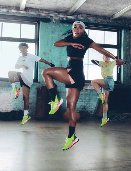 adidas Rapidmove ADV 2 HIIT Training Shoes - Lucid Lemon/Chalk White/Lucid Pinkimage8- The Sports Edit