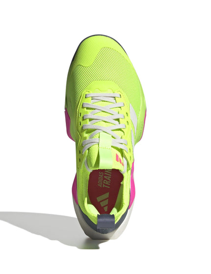 adidas Rapidmove ADV 2 HIIT Training Shoes - Lucid Lemon/Chalk White/Lucid Pinkimage5- The Sports Edit