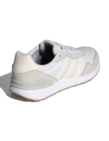 adidas Run 60S 4.0 Shoes - Cloud White/Chalk White/Grey Oneimage3- The Sports Edit