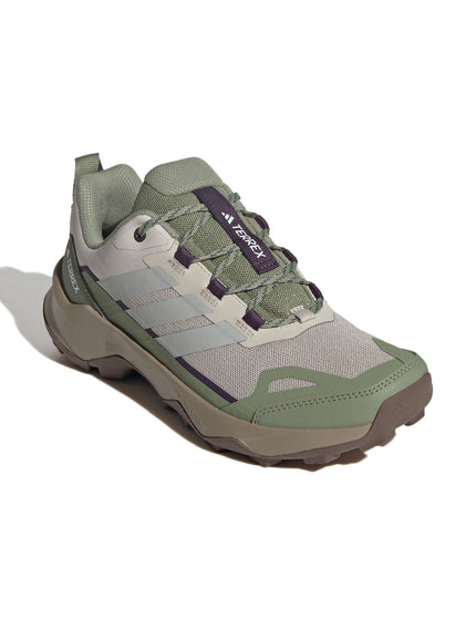 adidas Terrex Skychaser AX5 Hiking Shoes - Beige/Grey Two/Tent Greenimage2- The Sports Edit