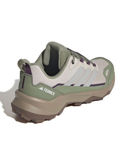 adidas Terrex Skychaser AX5 Hiking Shoes - Beige/Grey Two/Tent Greenimage3- The Sports Edit
