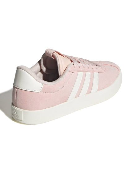 adidas VL Court 3.0 Shoes - Wonder Quartz/Core White/Cyber Metallicimage3- The Sports Edit