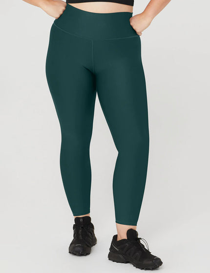 Alo Yoga 7/8 High Waisted Airlift Legging - Midnight Greenimage4- The Sports Edit