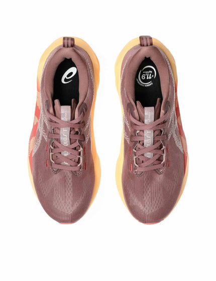 ASICS Novablast 5 - Rubble Red/Fawnimage5- The Sports Edit