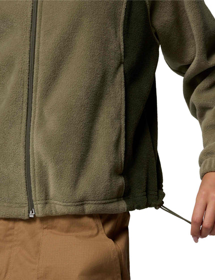 Columbia Benton Springs Relaxed Full Zip Fleece Jacket - Stone Greenimage6- The Sports Edit