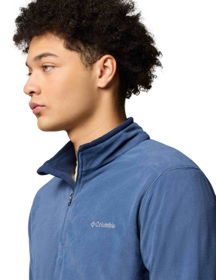Columbia Klamath Range II Half Zip - Blue Miximage4- The Sports Edit