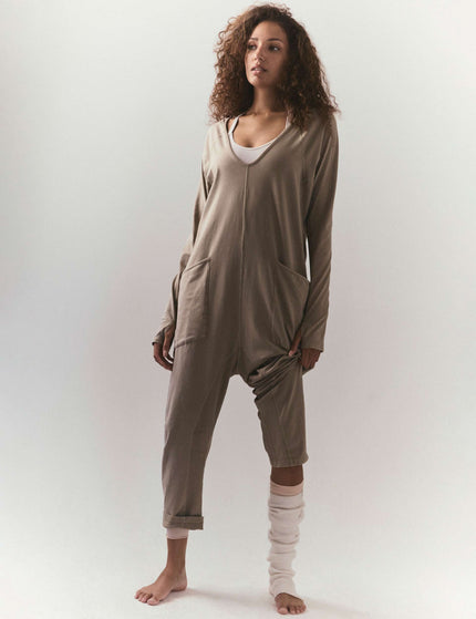 FP Movement Hot Shot Long-Sleeve Onesie - Sage Stoneimage1- The Sports Edit