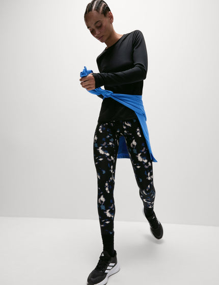Goodmove Scoop Neck Fitted Gym Top - Blackimage4- The Sports Edit